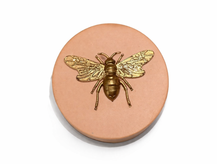 set decorativ handmade din ceramică cu lumânare și cutie bijuterii [7]