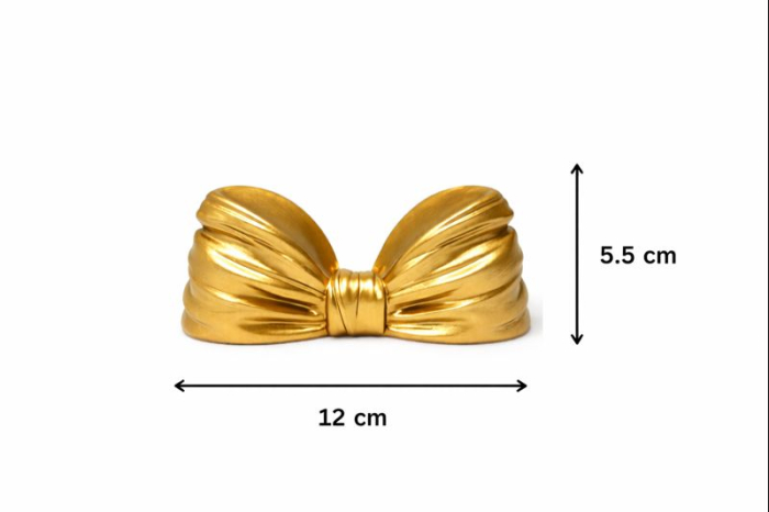 Sfeșnic decorativ în formă de fundiță – design premium [6]