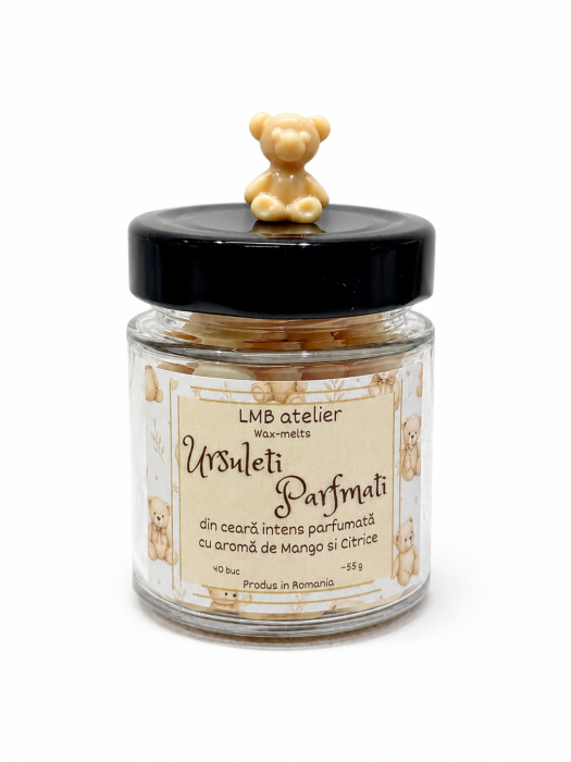 Wax Melts Mango & Citrice – Ursuleți Intens Parfumați din Soia [5]