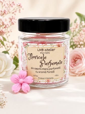 Wax-Melts - Floricele Wax Melts din Ceară de Soia – Aromă Florală Intensă