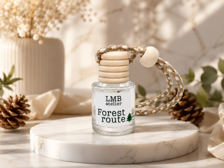 Odorizante Auto - Odorizant Auto Artizanal Forest Route – Parfum Brad și Conifere | LMB Atelier