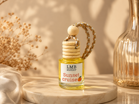 Odorizante Auto - Odorizant Auto Premium Sunset Cruise cu Portocale | LMB Atelier