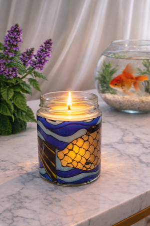 Lumanari 2 in 1 - Peste Auriu Lumanare Lampa