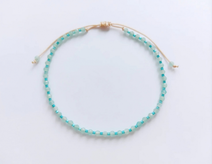 Brățară cu Amazonit pentru gleznă [2]