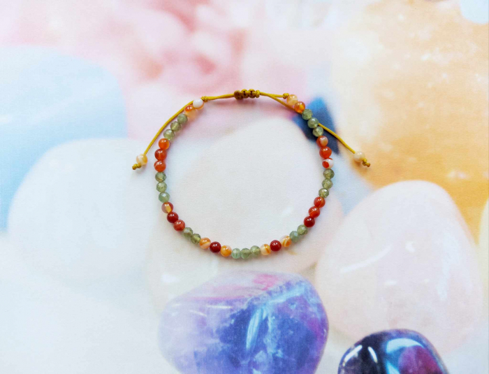 Brățară cu Peridot și Carneol [2]