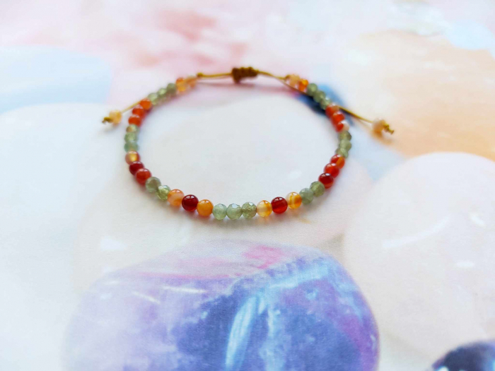 Brățară cu Peridot și Carneol [1]