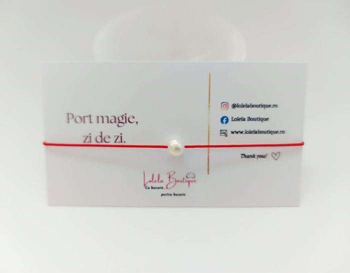 Brățară cu perlă de cultură reglabilă [1]