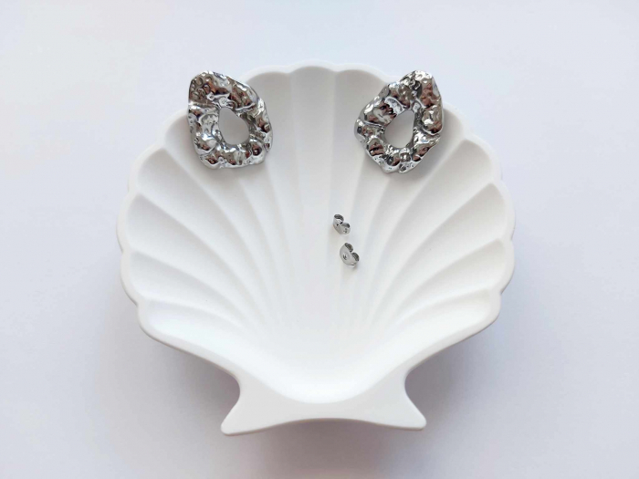 Cercei argintii GLOW 31x25 mm [1]