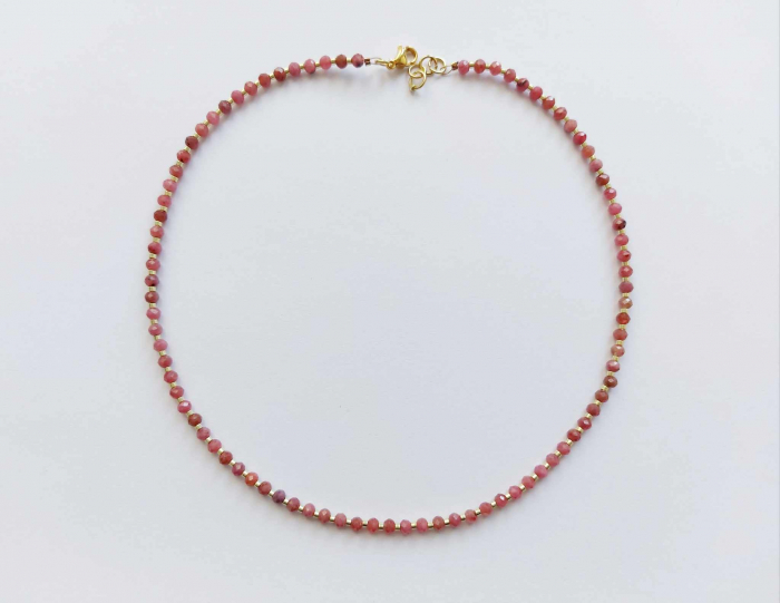 Colier 'Magia Iubirii' cu Rodocrozit & Mărgele japoneze [2]