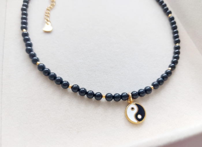 Colier cu Spinel 'Golden Touch' [1]