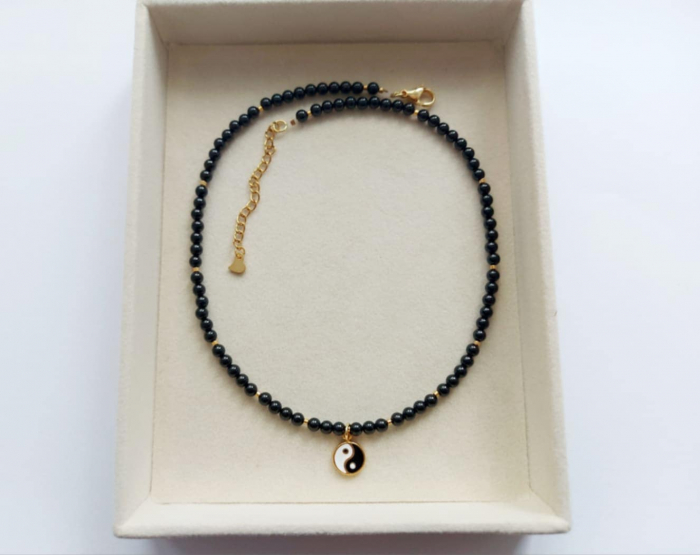 Colier cu Spinel 'Golden Touch' [3]