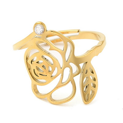 Inel oțel inoxidabil cu piatră cubic zirconia [4]