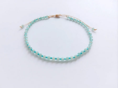 Brățări de picior - Brățară cu Amazonit pentru gleznă