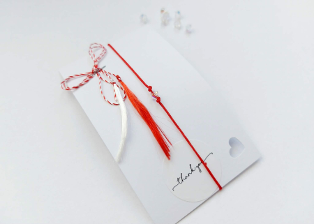 Mărțișoare - Brățară mărțișor cu cristal Preciosa aurore boreale