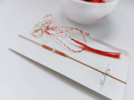 Miyuki - Brățară mărțișor cuarț roz - simbol al iubirii și armoniei