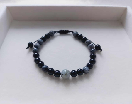 Brățări - Brățară pentru bărbați - 'Încredere și Protecție' ECLIPSE