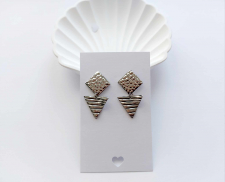 Cercei argintii GLOW 37x19mm [1]