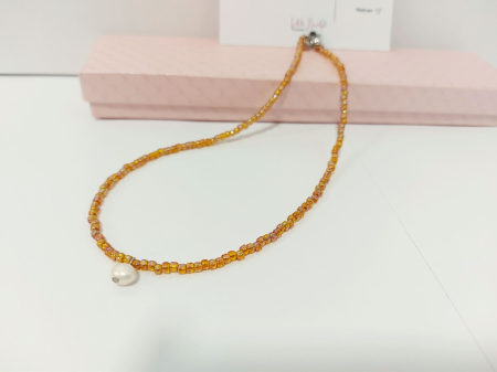 Coliere - Colier cu perlă de cultură RAINBOW