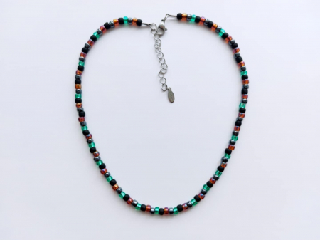 Colier 'Picături de verde' [2]