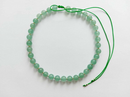 Colier reglabil cu Aventurin și Miyuki [2]