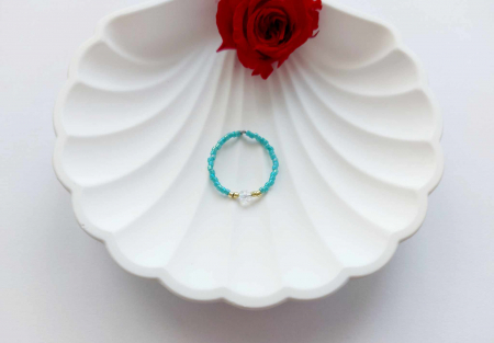 Inel cu Miyuki și cristal Preciosa [1]