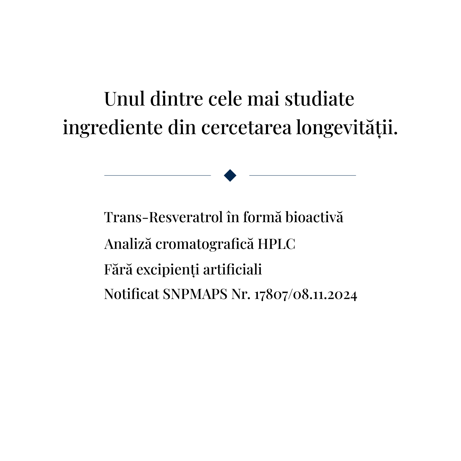 Prezentare text Trans-Resveratrol