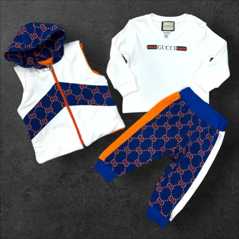 Hainute - Compleu Claws 3 Piese Blue