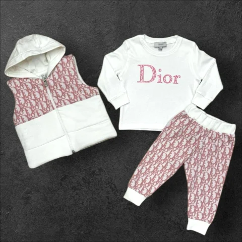 Hainute - Compleu Seny 3 Piese Pink