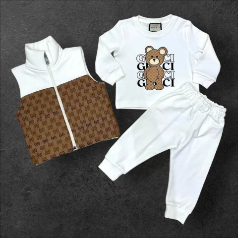 Hainute - Compleu Claws 3 Piese White