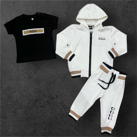 Hainute - Compleu Leo 3 Piese White