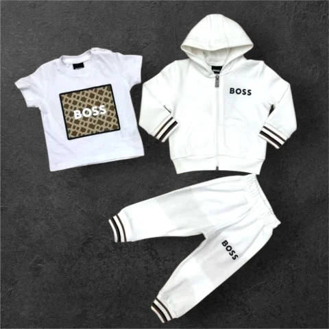 Hainute - Compleu Nefes 3 Piese White