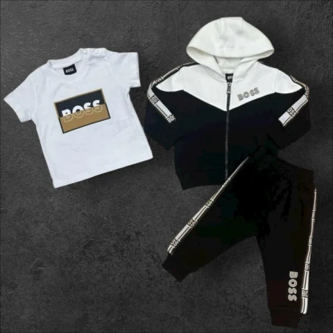 Hainute - Compleu Zayn 3 Piese Black