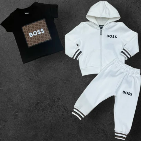 Hainute - Compleu Zayn 3 Piese White