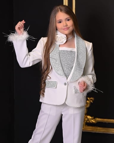 Hainute - Set 3 Piese Feyza White