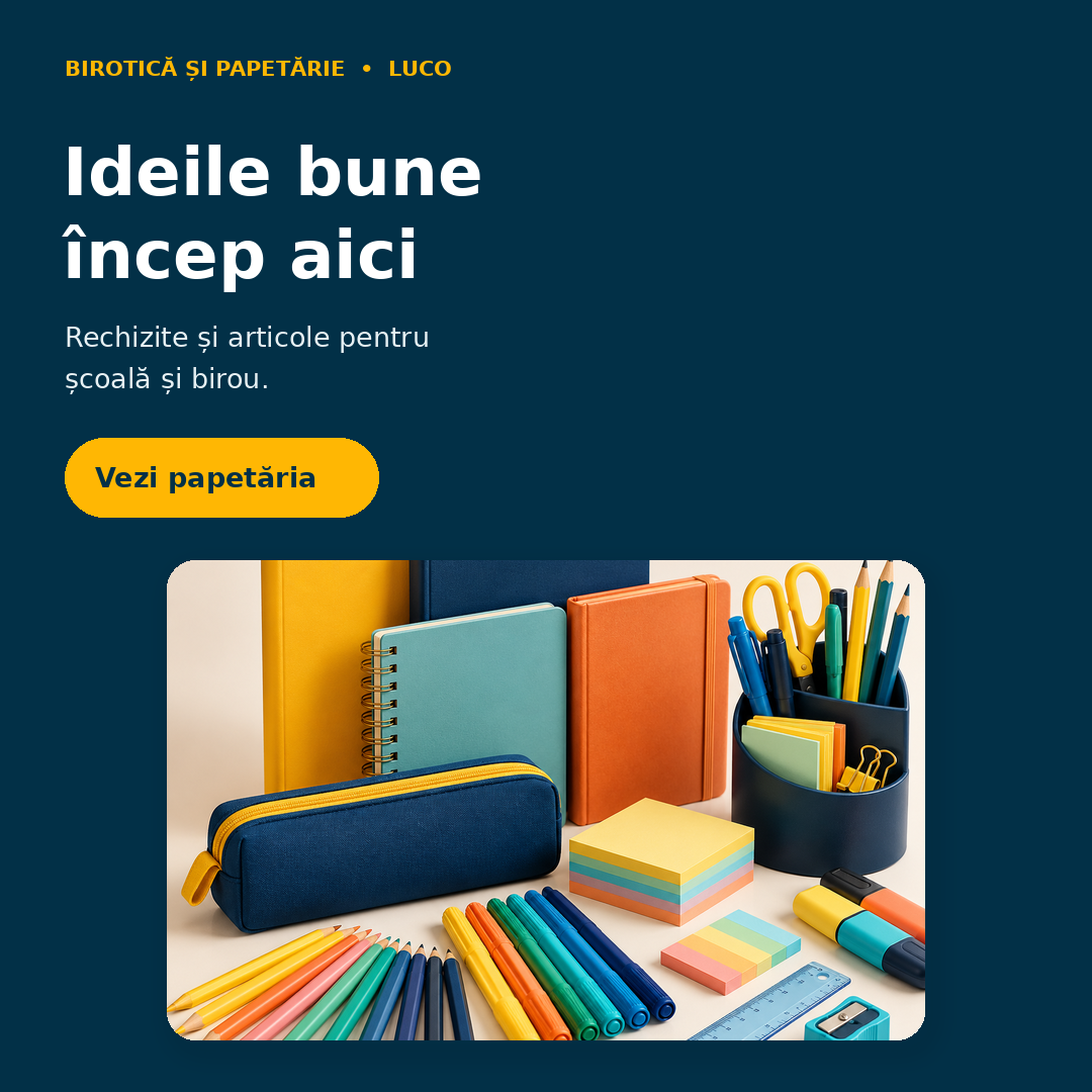 Ideile bune încep aici