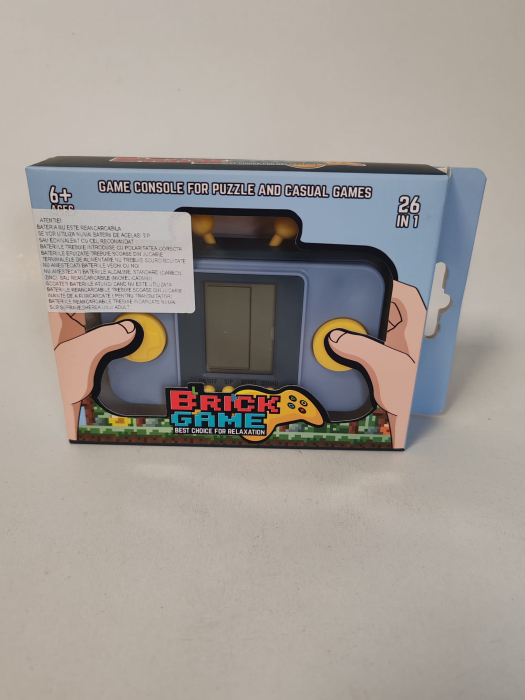 Consolă de jocuri portabilă Brick Game 26 în 1, ecran LCD, jocuri puzzle și arcade, 6+ ani [2]