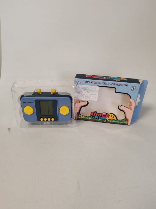 Consolă de jocuri portabilă Brick Game 26 în 1, ecran LCD, jocuri puzzle și arcade, 6+ ani [3]