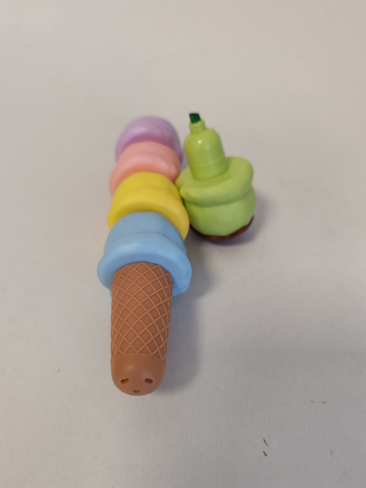 Marker evidențiator tip Înghețată – 6 culori pastel [3]