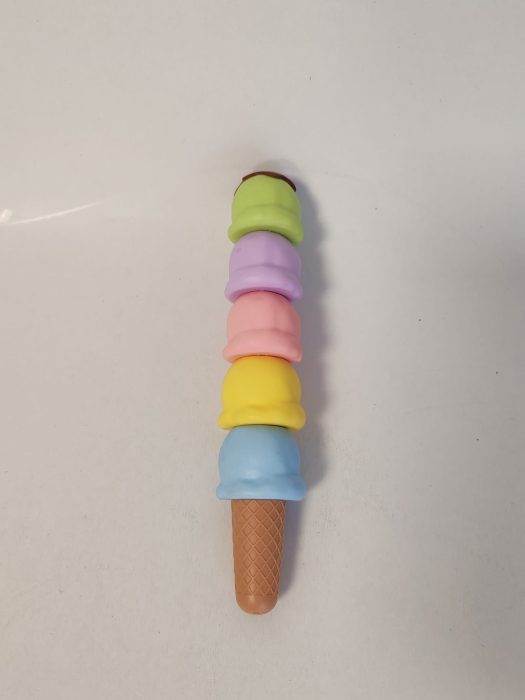 Marker evidențiator tip Înghețată – 6 culori pastel [2]
