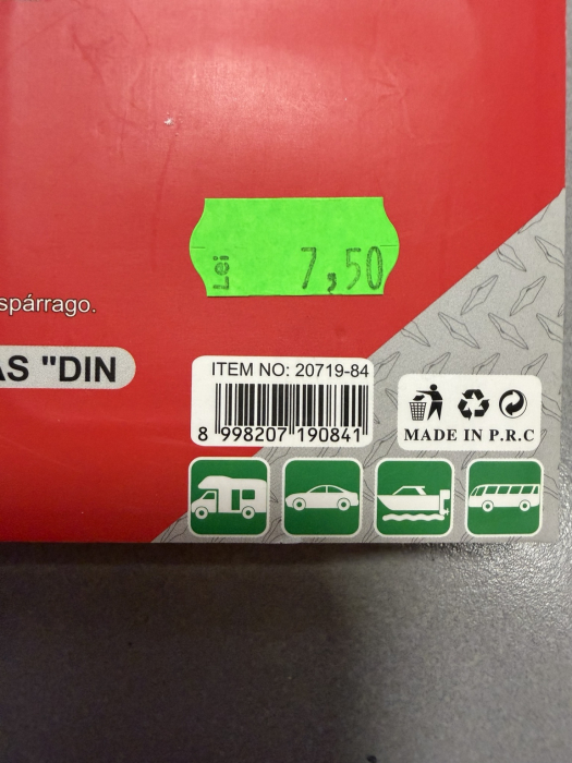 Set DUOGUO de 20 papuci electrici rapizi albaștri tată-mamă [3]