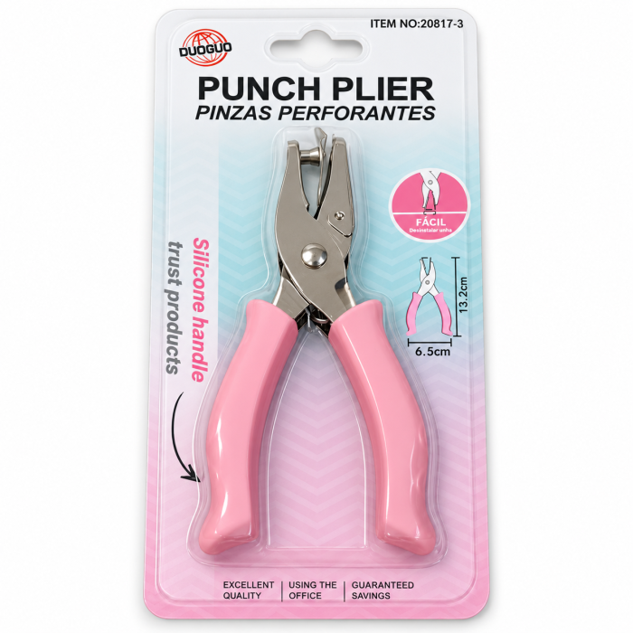 Perforator Manual pentru Hârtie – Clește Perforator 1 Orificiu [3]