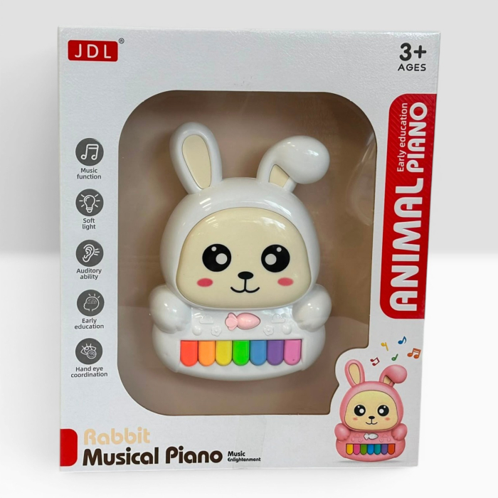 Pian muzical iepuraș pentru copii Rabbit Musical Piano [3]