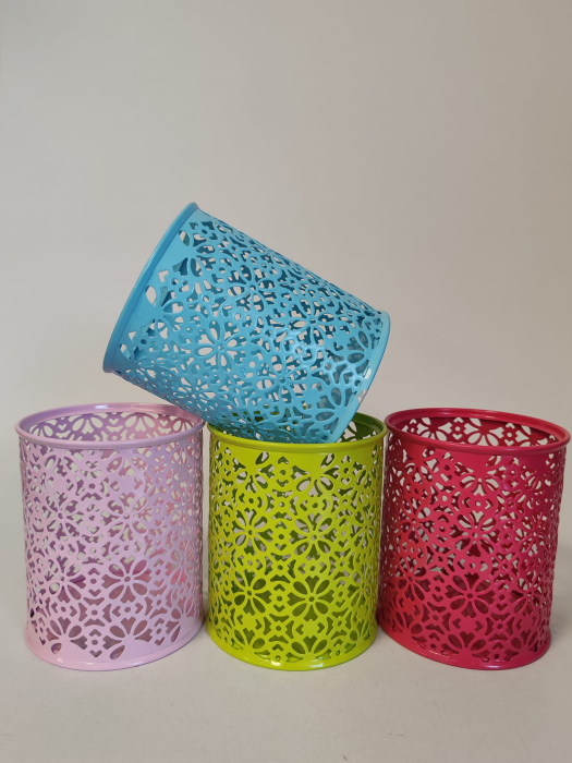 Suport pentru instrumente de scris cu model floral [3]