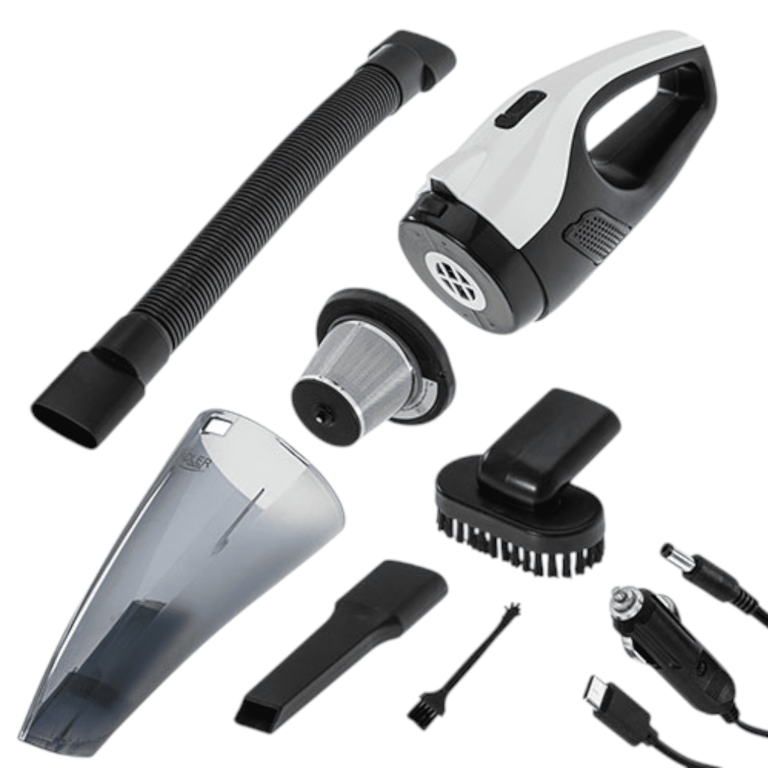 Aspirator Auto ADLER AD 7059 – 2 în 1 USB-C și 12V, 5500Pa, 0.45L, Filtru EPA F9 Lavabil, LED, Accesorii Incluse [2]