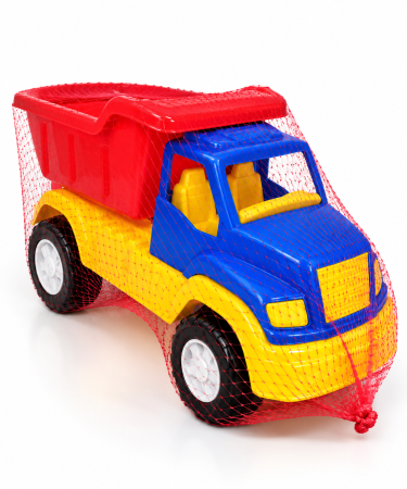 Mașinuțe și vehicule - Camion basculantă de jucărie cu benă rabatabilă, multicolor