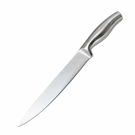 Casă, grădină si exterior - Cuțit de bucătărie din inox, mâner metalic, model 43