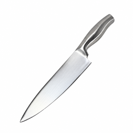 Casă, grădină si exterior - Cuțit de bucătărie din inox, mâner metalic, model 44