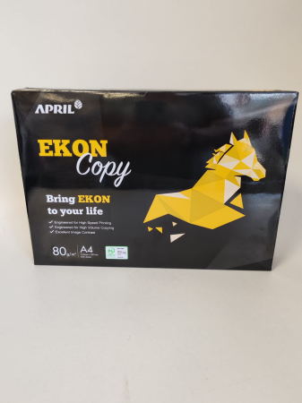 Toate produsele - Hârtie copiator APRIL EKON Copy A4, 80 g/mp, 500 coli