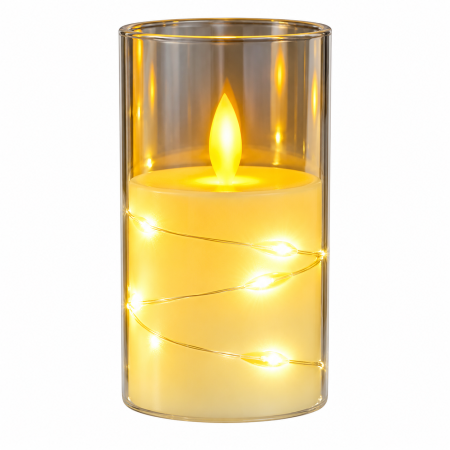 Decorațiuni - Lumanari led cu efect de flacara 5.5*10cm