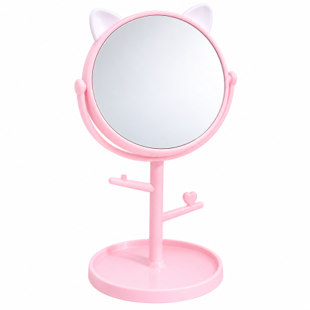 Toate produsele - Oglinda de masa urechi cu suport bijuterii 101b diverse culori duoguo 17*31cm